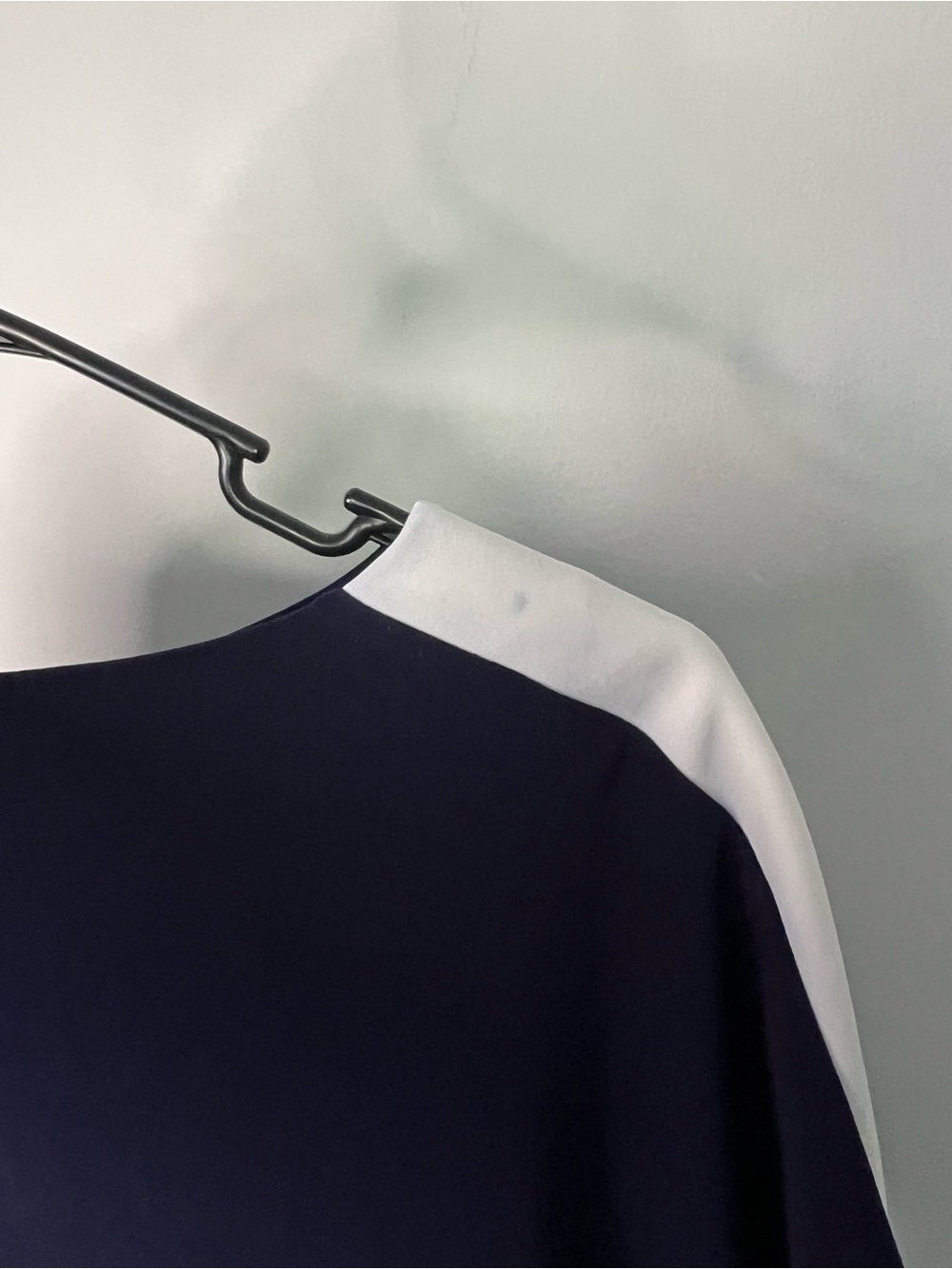 Lauren Ralph Lauren Essentials navy & white form fitted dress sz 6 $134MSRP - Picture 4 of 10